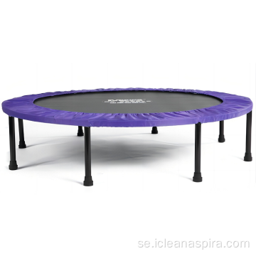 Inomhus stål vikbar fitness trampolin unisex